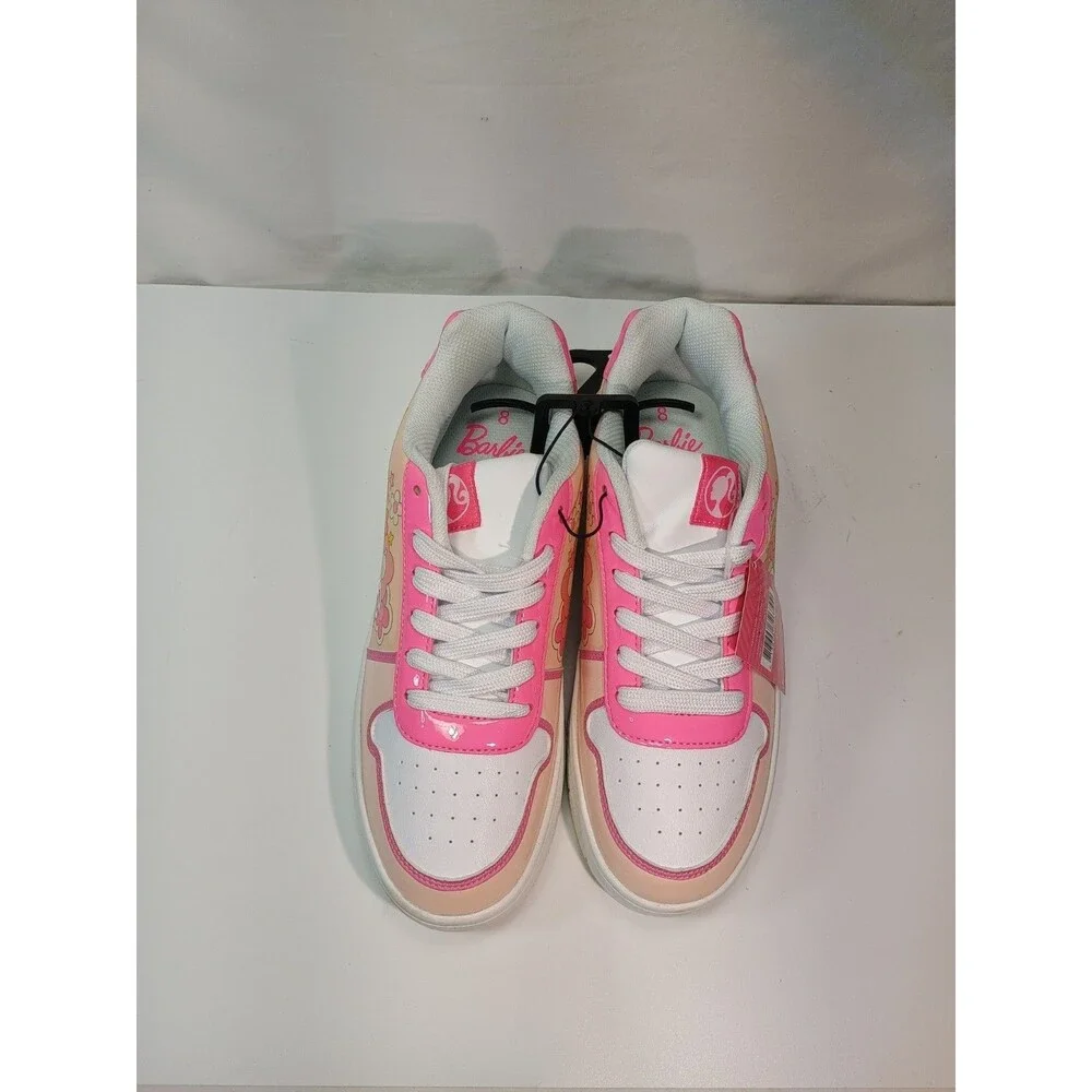Women's Barbie by Mattel Pink Casual Sneaker Sizes 8 New with Tags